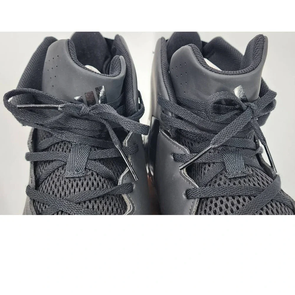NEW‎ Adidas Freak X Carbon Mid Tripple Black Football Cleats Size 18